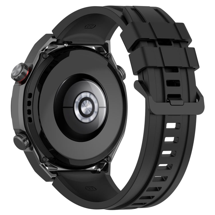 Silicone Watch Band for Huawei Watch Ultimate - Black#serie_1