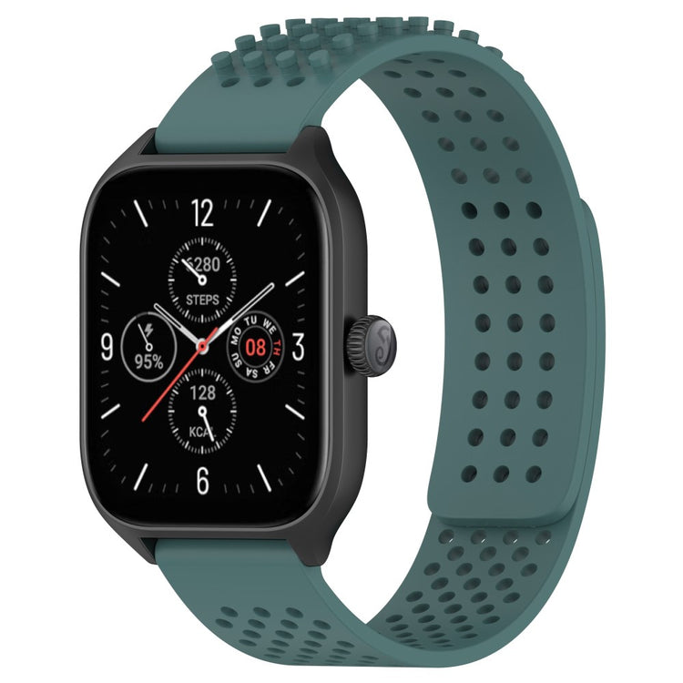 Flot Silikone Universal Rem passer til Smartwatch - Grøn#serie_6