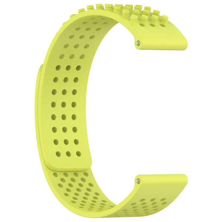 Flot Silikone Universal Rem passer til Smartwatch - Grøn#serie_13
