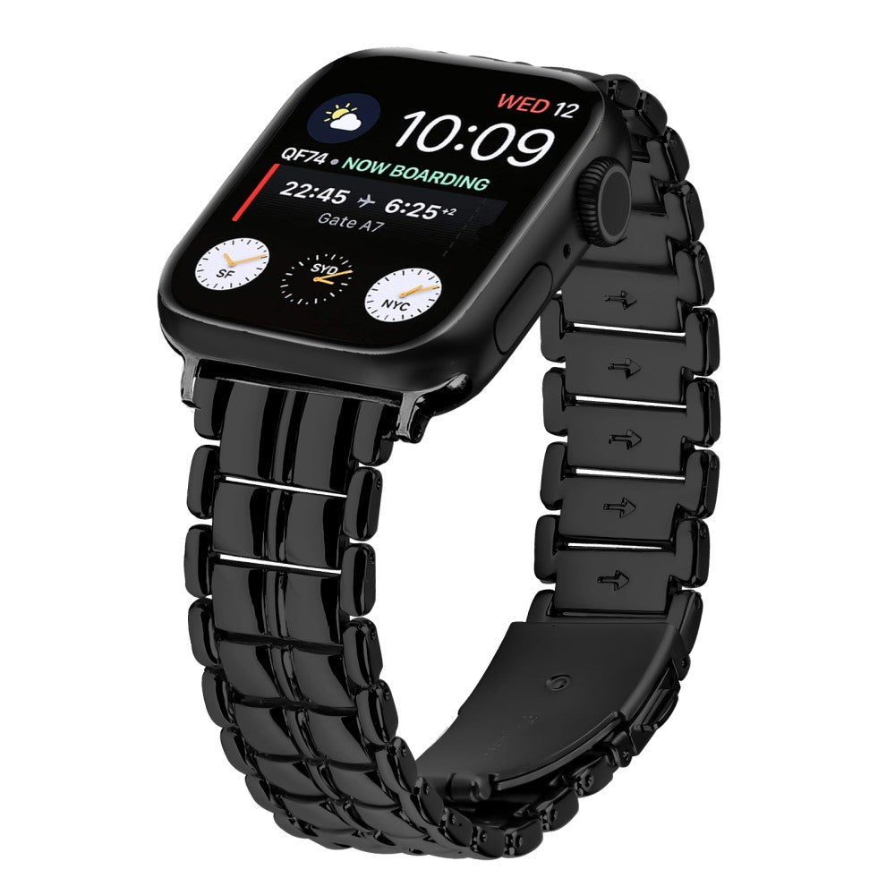 Vildt Skøn Metal Universal Rem passer til Apple Smartwatch - Sort#serie_1