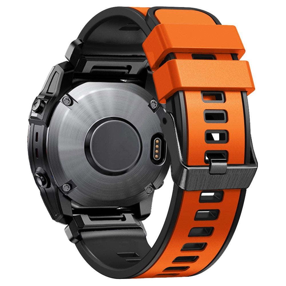 Vildt Rart Silikone Universal Rem passer til Garmin Smartwatch - Orange#serie_1