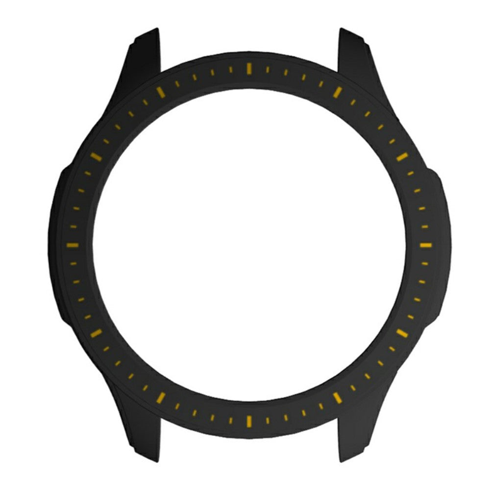 Huami Amazfit Balance Hard Hollow Watch Case Protective Watch Cover - Black+Yellow#serie_4