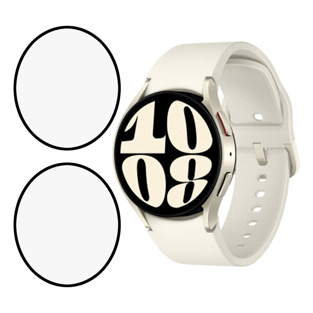 2Pcs HAT PRINCE Samsung Galaxy Watch 6 (40mm) arc edge tempered glass screen protector#serie_1
