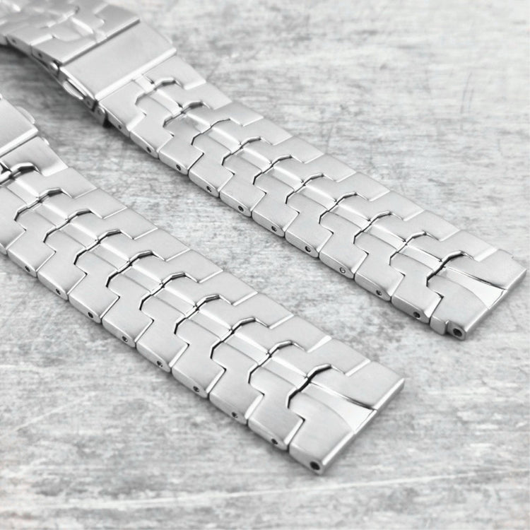 Mega Nydelig Metal Universal Rem passer til Smartwatch - Sort#serie_2