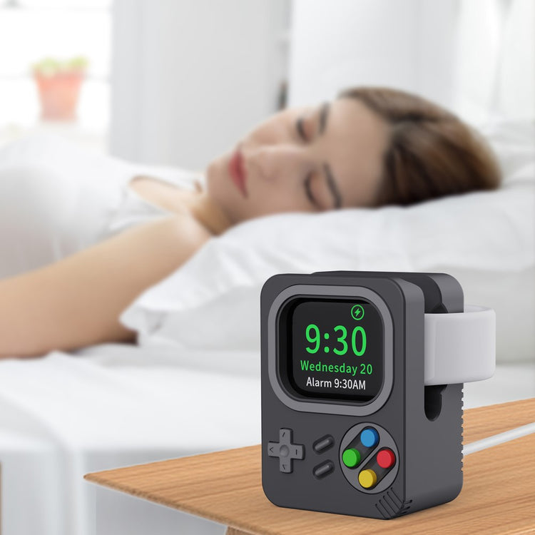 Vildt Fed Silikone Cover passer til Apple Smartwatch - Hvid#serie_3