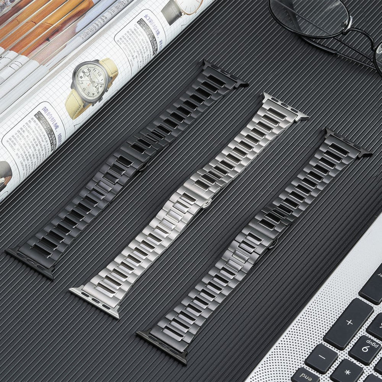 Rigtigt Smuk Metal Universal Rem passer til Apple Smartwatch - Sølv#serie_2