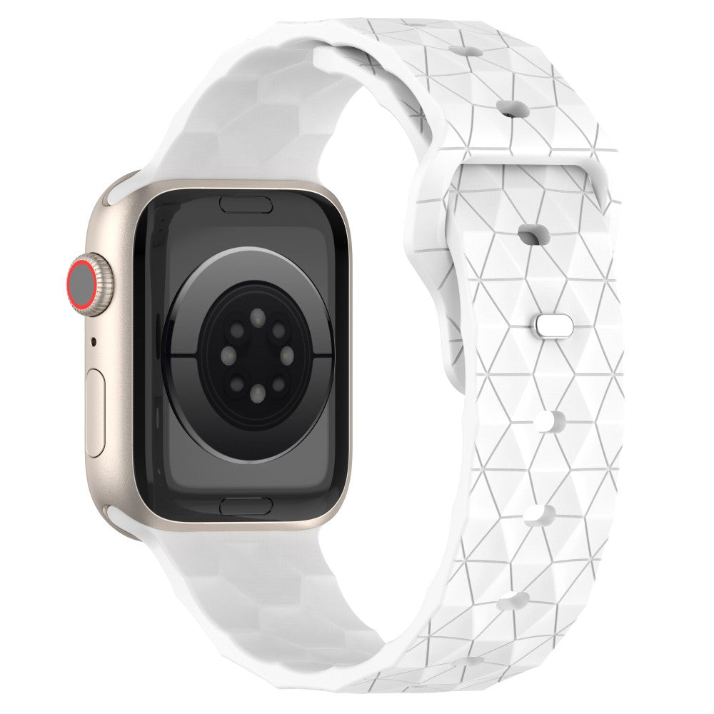 Mega Elegant Silikone Universal Rem passer til Apple Smartwatch - Hvid#serie_1