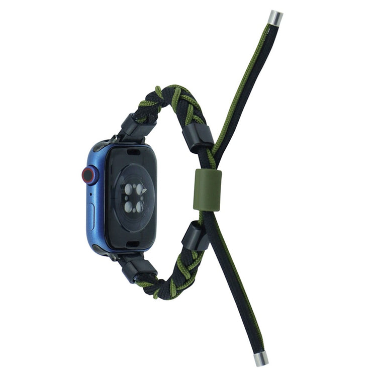 Meget Fed Nylon Universal Rem passer til Apple Smartwatch - Grøn#serie_8