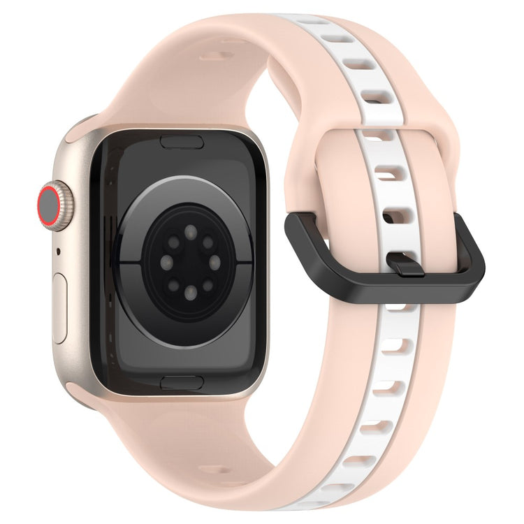 Vildt Elegant Silikone Universal Rem passer til Apple Smartwatch - Pink#serie_3