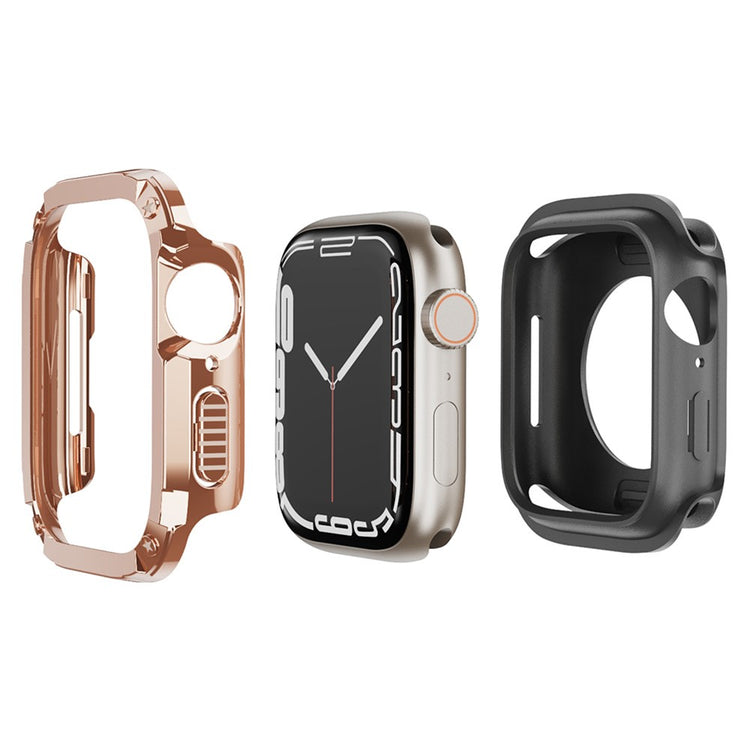 Meget Godt Silikone Cover passer til Apple Smartwatch - Pink#serie_3