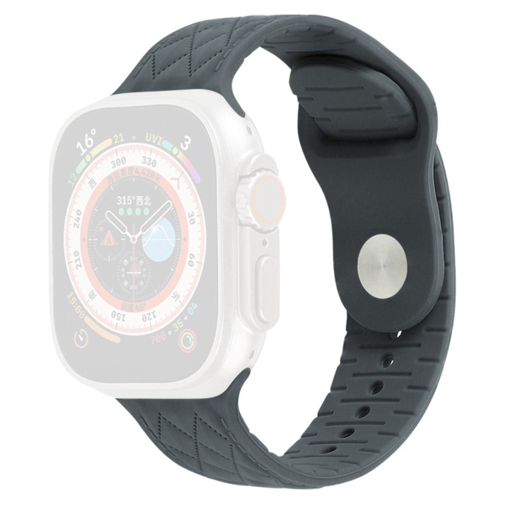 Apple Watch Series 9 41mm textured silicone strap - Grey#serie_1