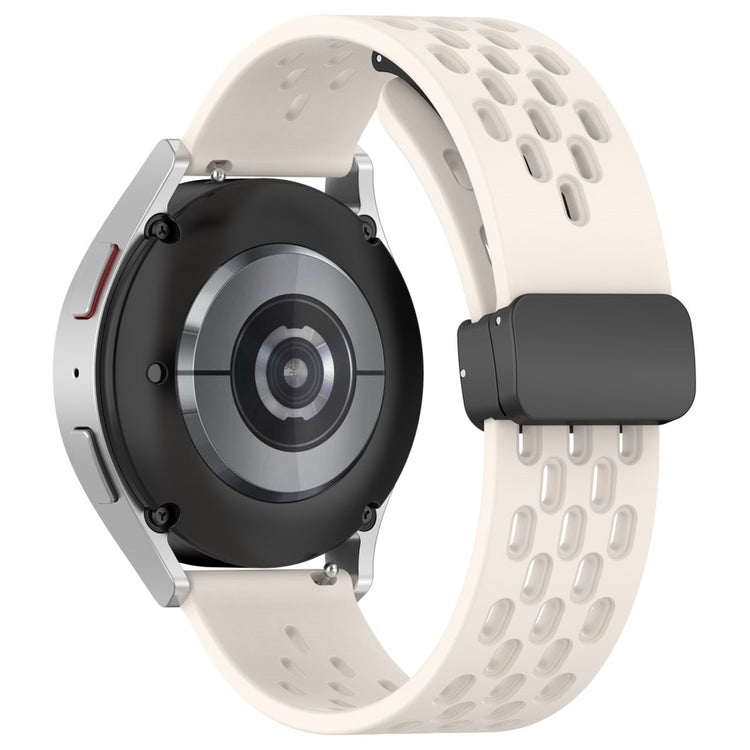 20mm silicone strap for Samsung Galaxy Watch 6 / 5 / 4 - Starlight#serie_15