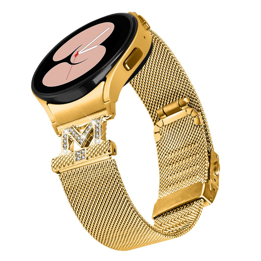 Samsung Galaxy Watch 6 / 6 Classic stainless steel strap with connector -  Gold#serie_1