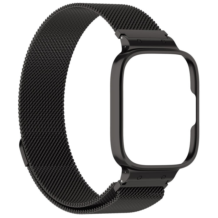 Metal Universal Rem passer til Xiaomi Redmi Watch 3 Active / Xiaomi Mi Watch Lite 3 - Sort#serie_9