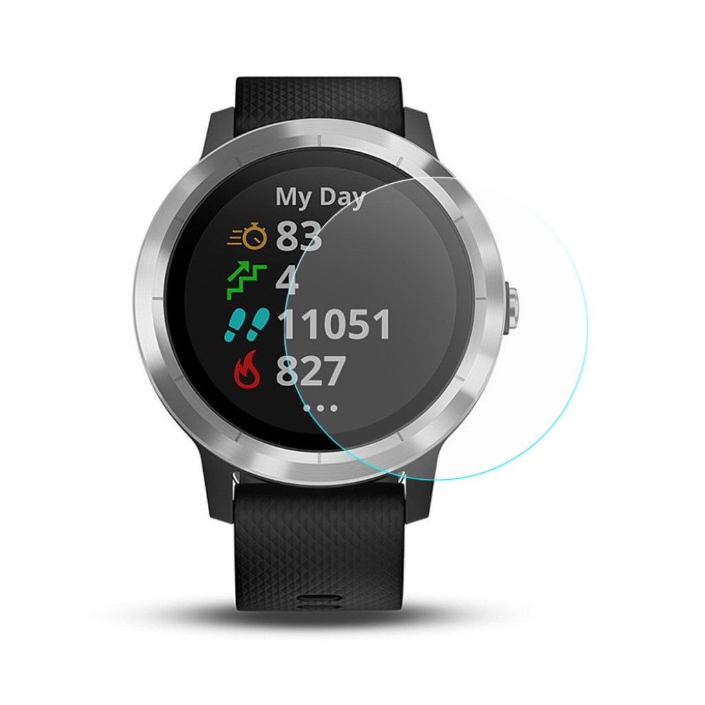 Garmin Vivoactive 3 Hærdet Glas  0.2mm Skærmbeskytter - Gennemsigtig#serie_015
