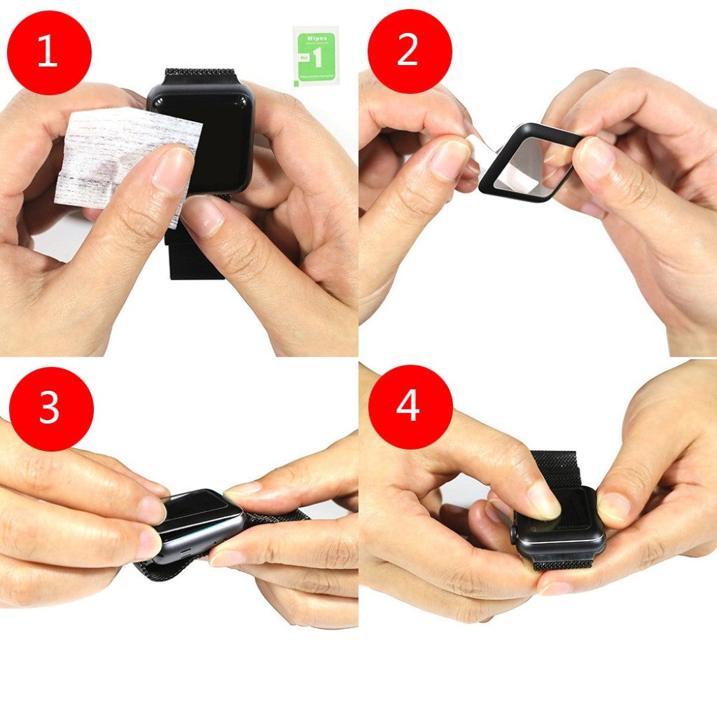 Apple Watch Series 4 44mm / Apple Watch 44mm Hærdet Glas Skærmbeskytter - Gennemsigtig#serie_208