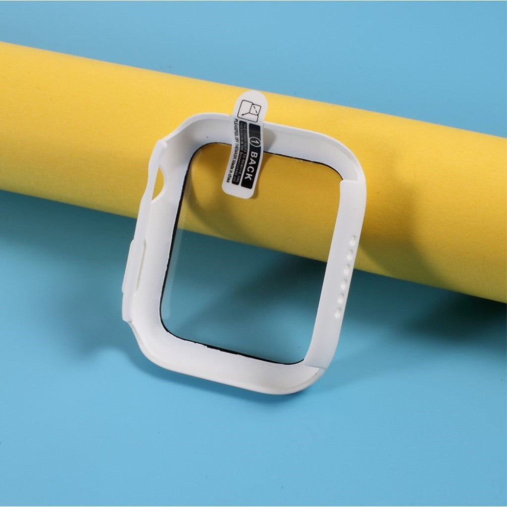 Universal Apple Holdbar Plastik Bumper  - Hvid#serie_14