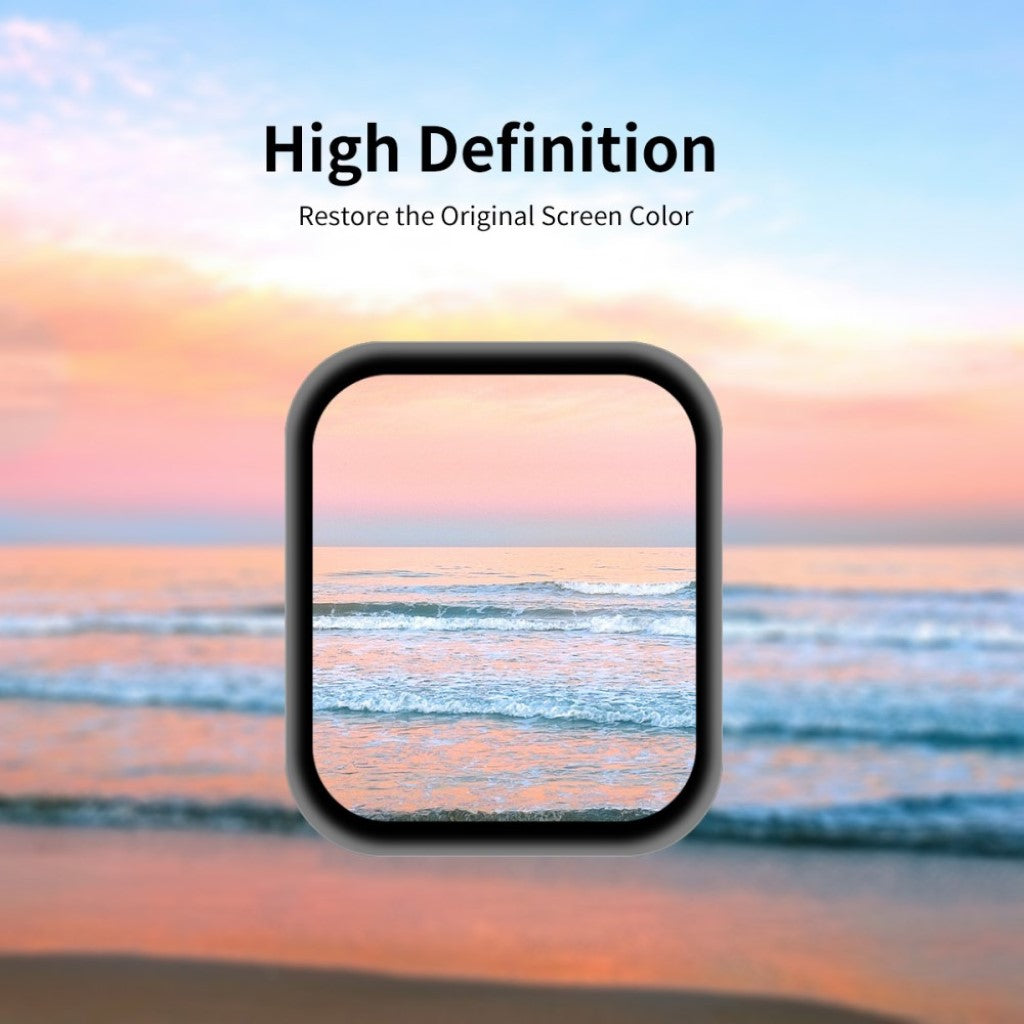 2stk Universal Apple Plastik Skærmbeskytter - Gennemsigtig#serie_293