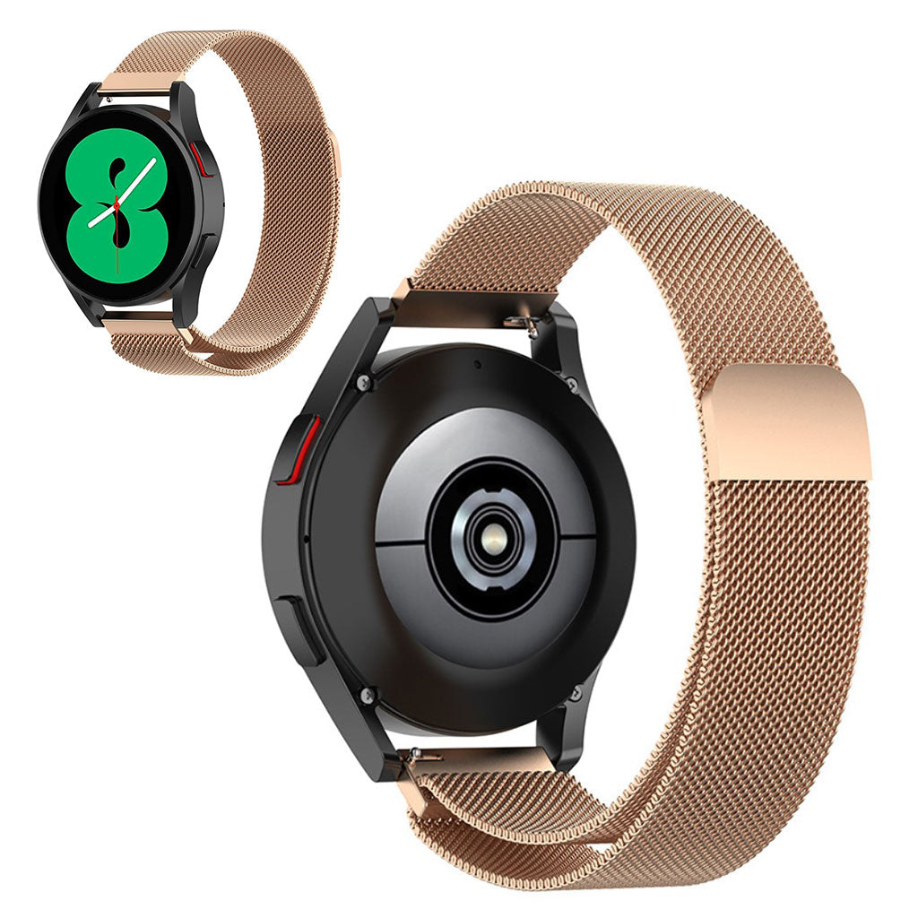 20mm Universal simple stainless steel watch strap - Rose Gold#serie_1