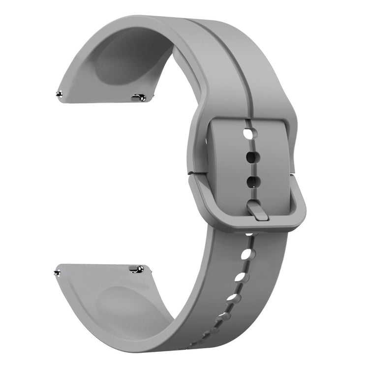 20mm silicone strap for Samsung and Huawei watch - Grey#serie_8