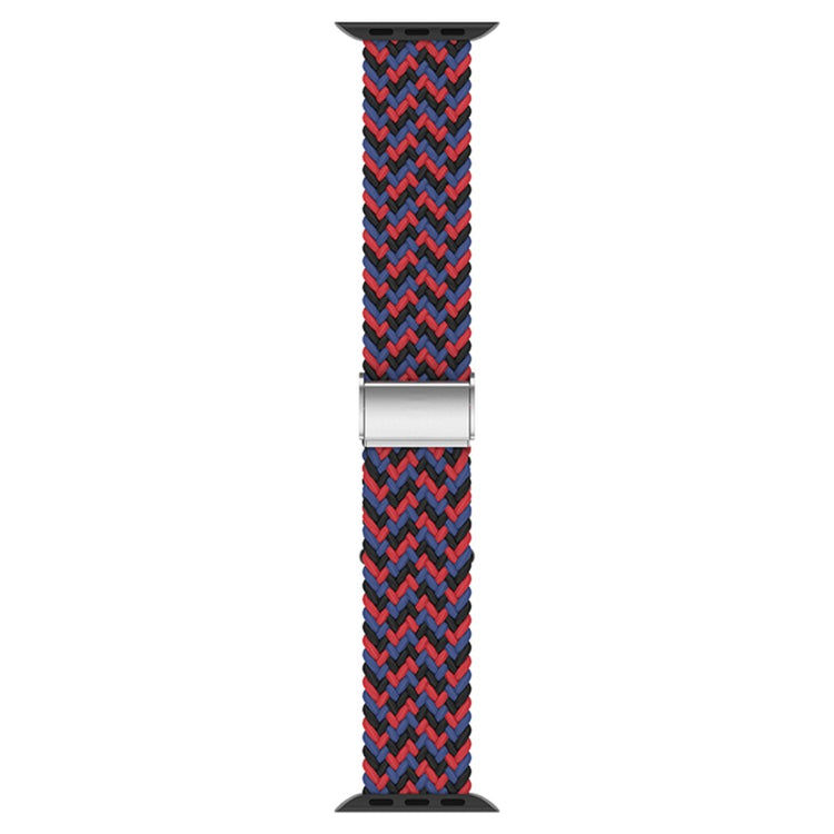 Helt vildt hårdfør Apple Watch Series 7 41mm Stof Urrem - Rød#serie_5