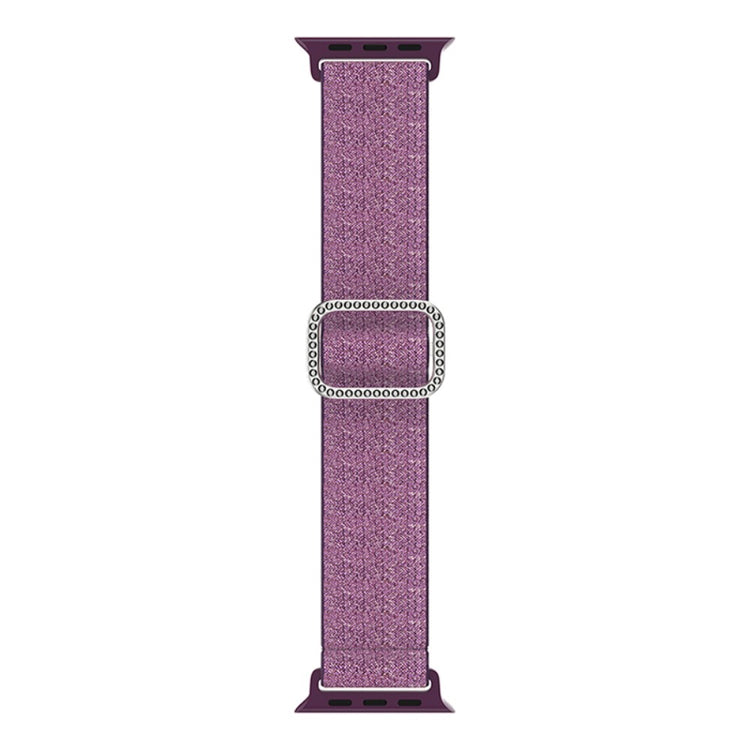 Meget holdbart Apple Watch Series 7 41mm Stof Urrem - Rød#serie_9