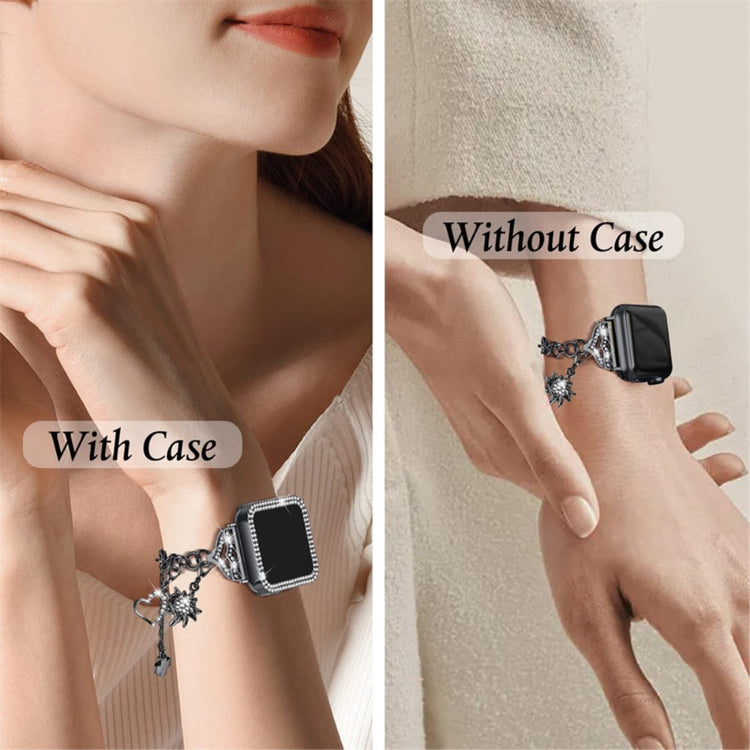 Apple Watch Series 8 (41mm) / Apple Watch Series 7 41mm Metal Rem - Sort#serie_1