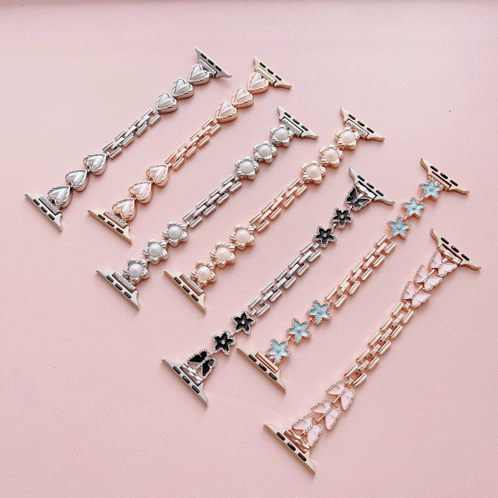 Helt vildt komfortabel Universal Apple Metal Rem - Pink#serie_7