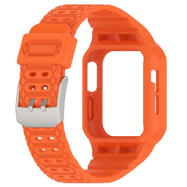 Meget Komfortabel Plastik Universal Rem passer til Apple Smartwatch - Orange#serie_4