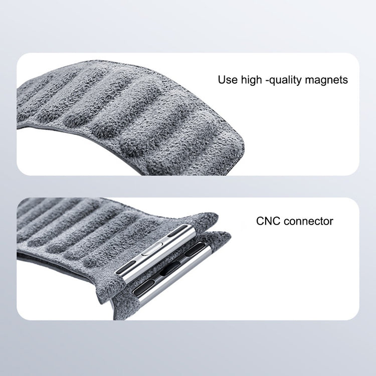 Rigtigt Elegant Kunstlæder Universal Rem passer til Apple Smartwatch - Blå#serie_4