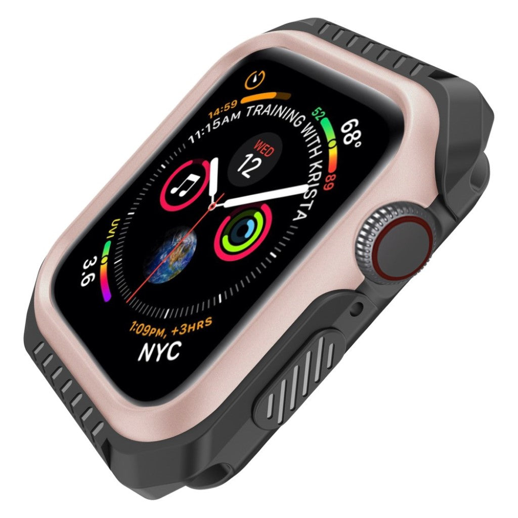 Apple Watch Series 5 40mm / Apple Watch 40mm Holdbar Metal Bumper  - Pink#serie_1
