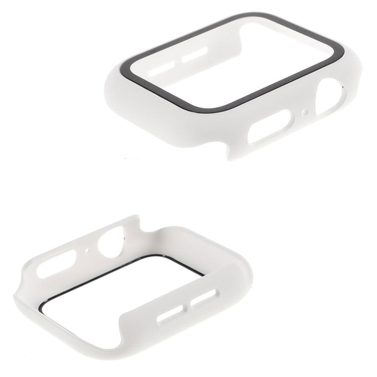 Rigtigt Fed Universal Apple Plastik Cover - Hvid#serie_8