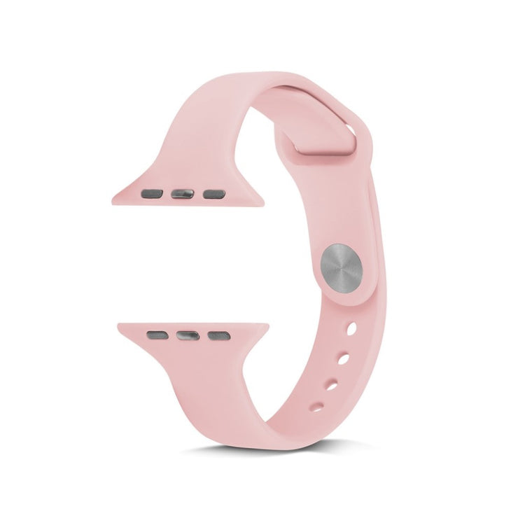 Apple Watch Series 5 44mm / Apple Watch 44mm Silikone Rem - Pink#serie_6