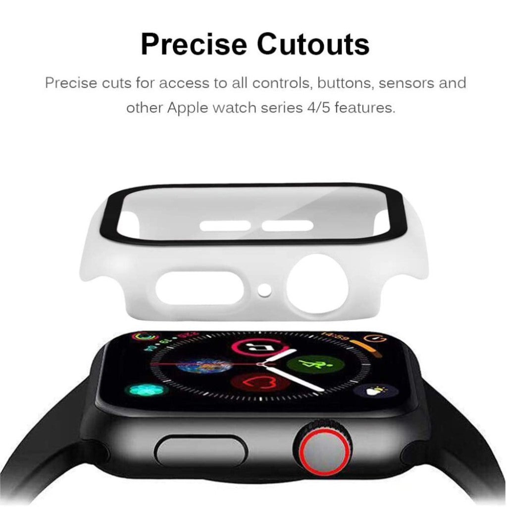 Universal Apple Mat Plastik Bumper  - Hvid#serie_6