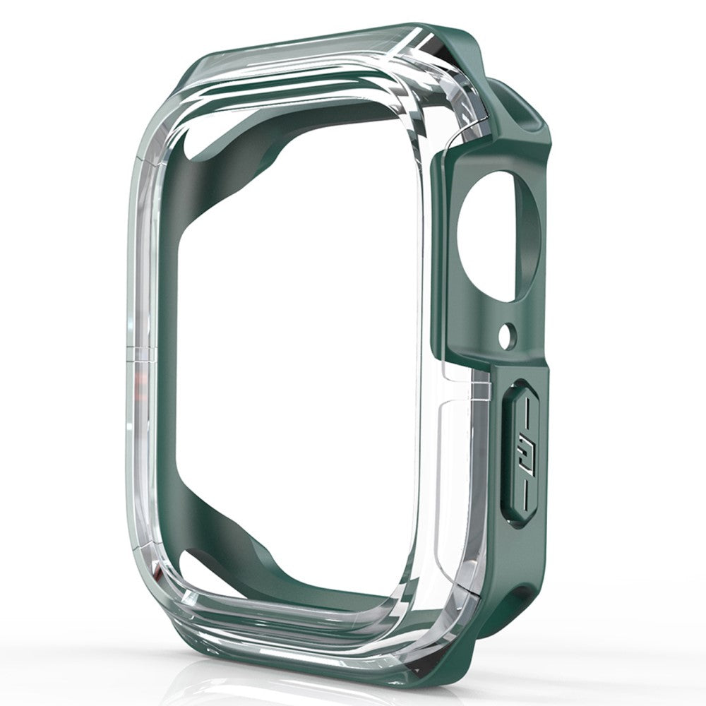 Universal Apple Gennemsigtig Silikone Bumper  - Grøn#serie_1