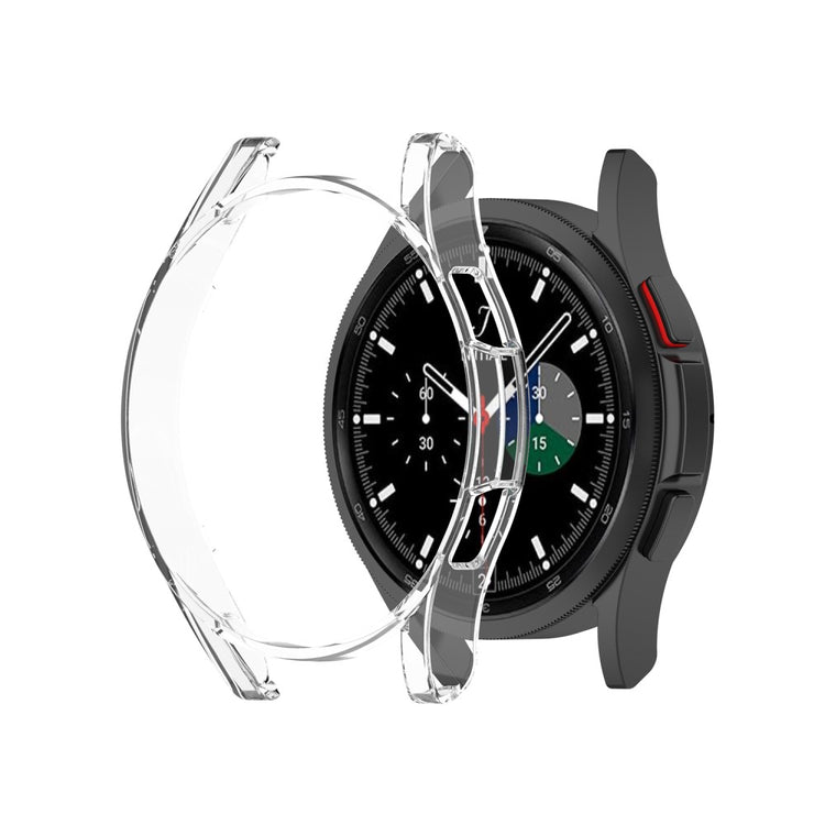 Samsung Galaxy Watch 4 Classic (42mm) Beskyttende Plastik Bumper  - Gennemsigtig#serie_11