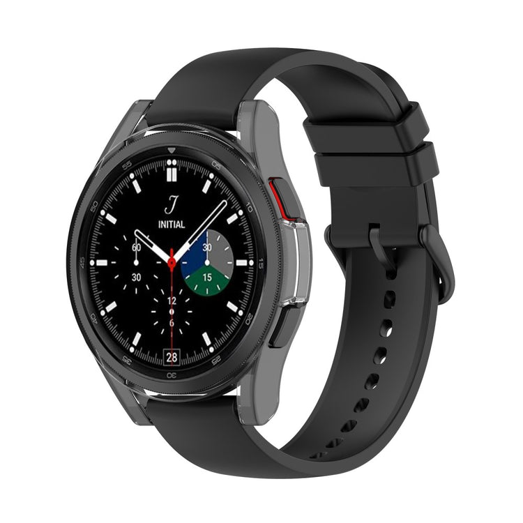 Samsung Galaxy Watch 4 Classic (42mm) Beskyttende Plastik Bumper  - Gennemsigtig#serie_11