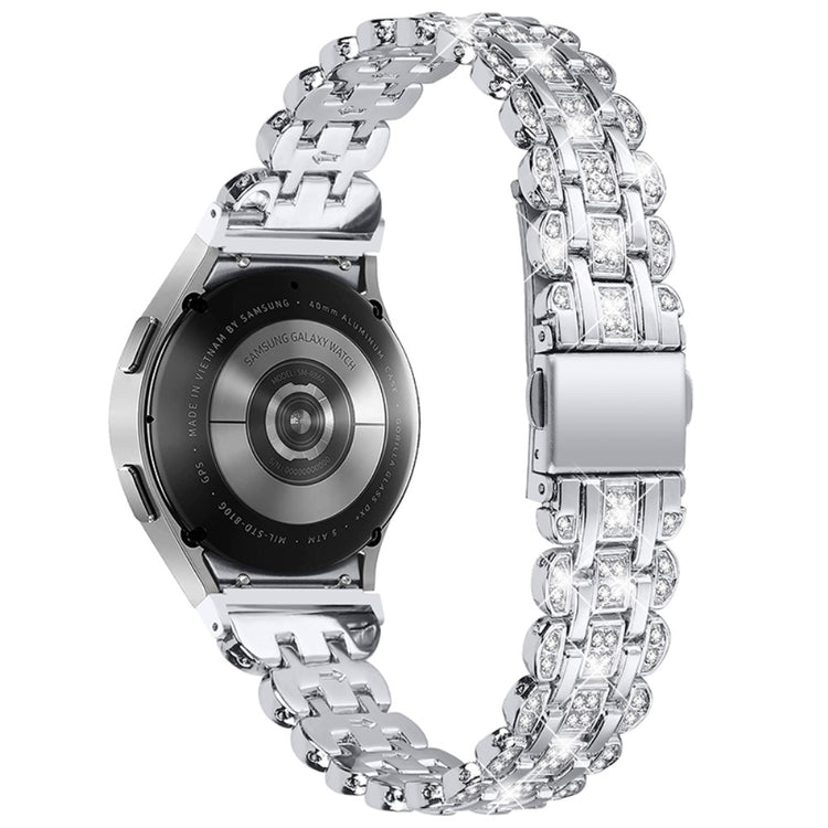 Vildt fint Universal Samsung Metal og  Rhinsten Urrem - Sølv#serie_5