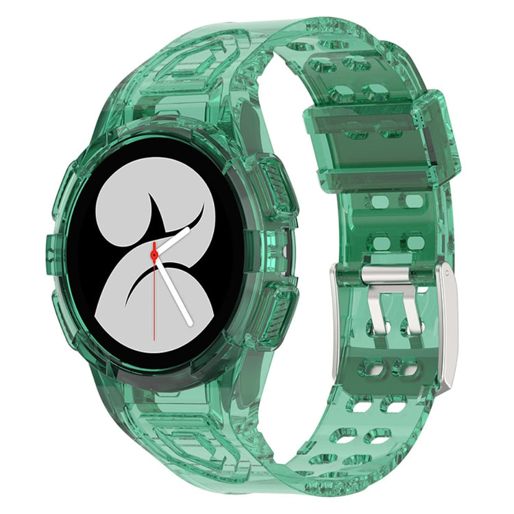 Samsung Galaxy Watch 5 (44mm) / Samsung Galaxy Watch 4 (44mm) Plastik Rem - Grøn#serie_1
