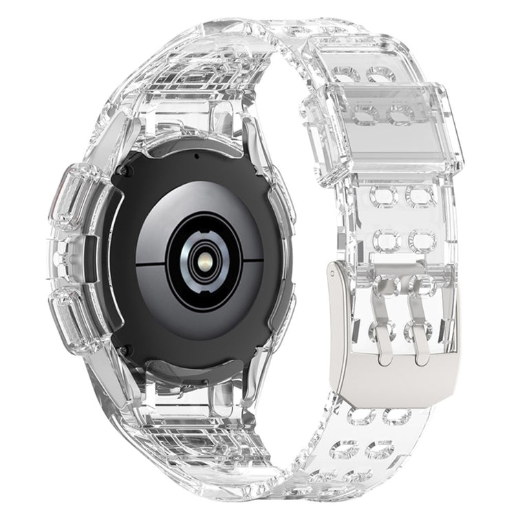 Samsung Galaxy Watch 5 (44mm) / Samsung Galaxy Watch 4 (44mm) Plastik Rem - Gennemsigtig#serie_8