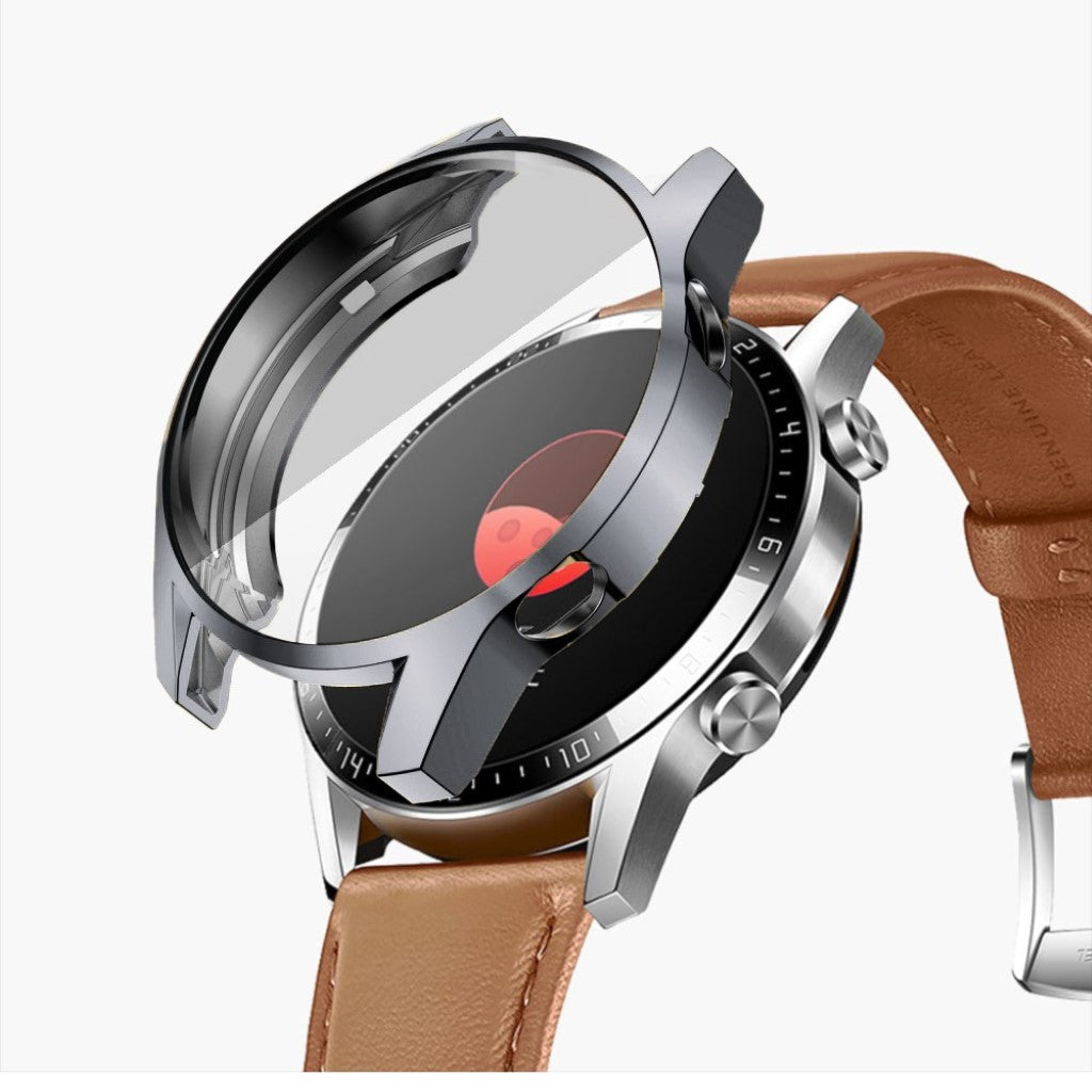 Mega Fed Huawei Watch GT 2 46mm Silikone Cover - Sølv#serie_4