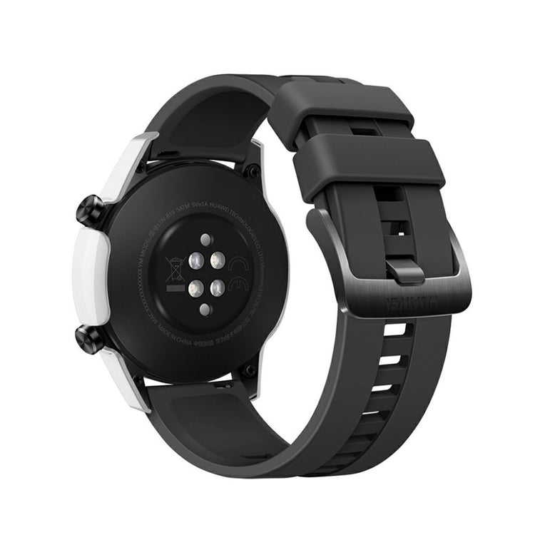 Vildt Godt Huawei Watch GT 2 46mm Silikone Cover - Sølv#serie_5