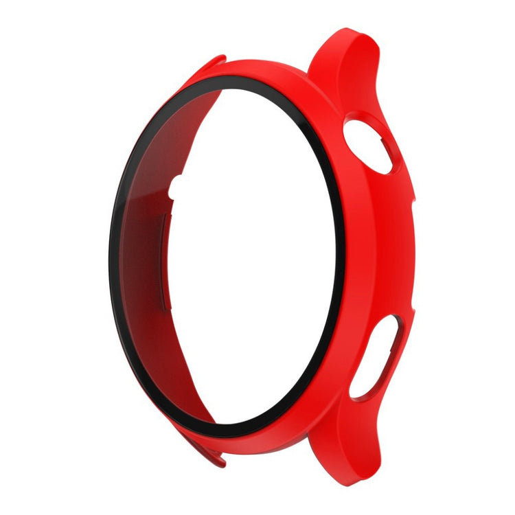 Godt Huawei Watch 3 Cover med Skærmbeskytter i Plastik og Hærdet Glas - Rød#serie_5