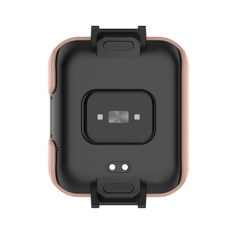 Super Fed Xiaomi Redmi Watch 2 Cover med Skærmbeskytter i Plastik og Hærdet Glas - Pink#serie_5