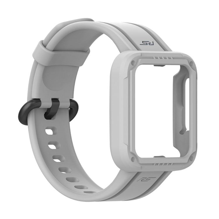 Xiaomi Redmi Watch 2 / Xiaomi Redmi Watch 2 Lite Silikone Rem - Sølv#serie_7