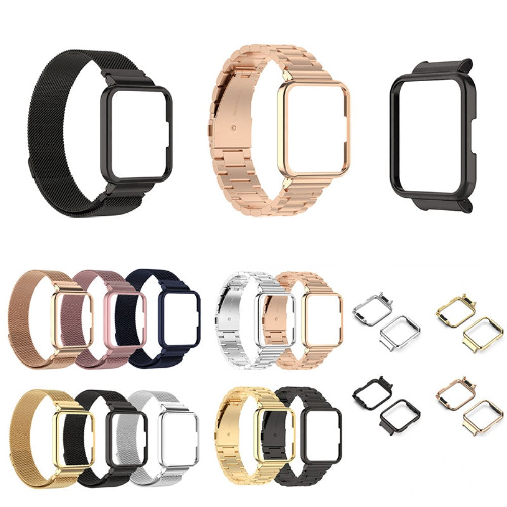 Xiaomi Redmi Watch 2 Lite Metal Bumper - Sort#serie_4