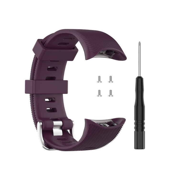 Garmin Forerunner 45 / Garmin Forerunner 45S Silikone Rem - Lilla#serie_10