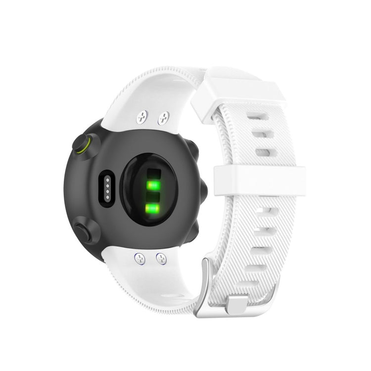Garmin Forerunner 45 / Garmin Forerunner 45S Silikone Rem - Hvid#serie_2