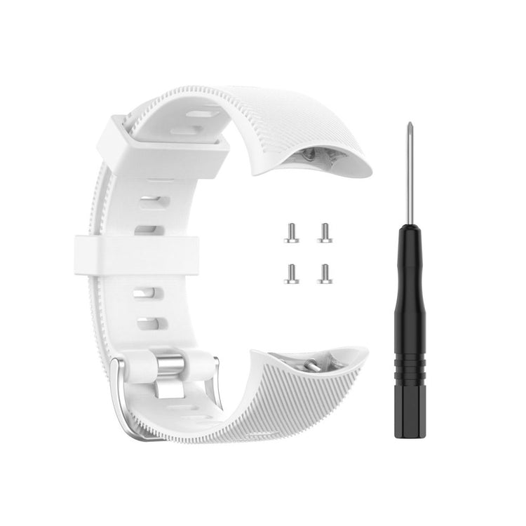 Garmin Forerunner 45 / Garmin Forerunner 45S Silikone Rem - Hvid#serie_2