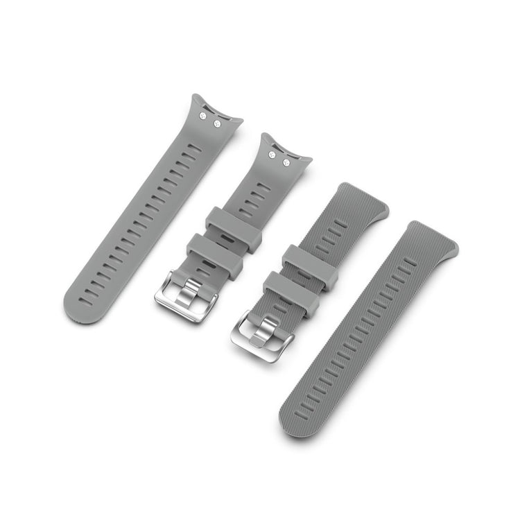 Garmin Forerunner 45 / Garmin Forerunner 45S Silikone Rem - Sølv#serie_3